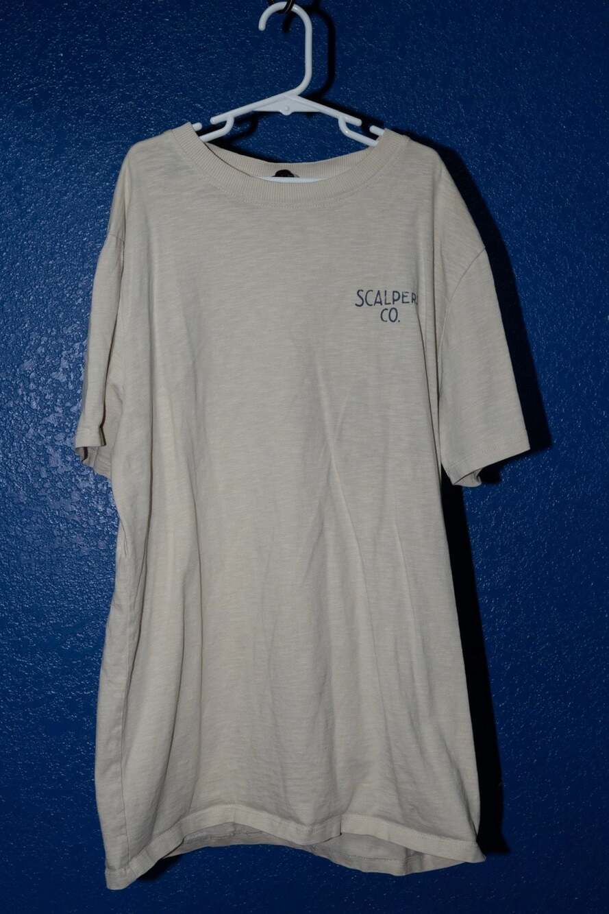 Scalpers Print T-shirt Off white